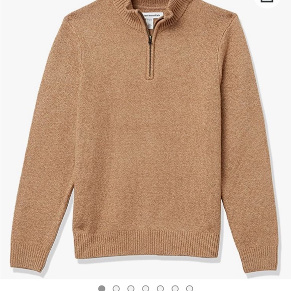Amazon Essentials Men's
Long-Sleeve Soft Touch 1/4 Zip Sweater - Large - Picture 7 of 9
